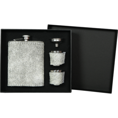 Coffret cadeau Flasque finition Vache