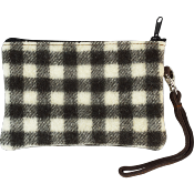 Pochette en Laine Damier