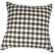 Coussin Laine Damier - Grand Modle