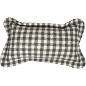 Coussin Rectangulaire en Laine Damier